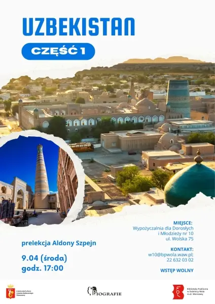 Uzbekistan (część 1) - prelekcja Aldony Szpejn
