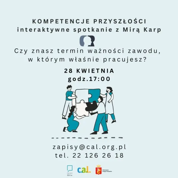 Kompetencje przyszłości. Interaktywne spotkanie z Mirą Karp