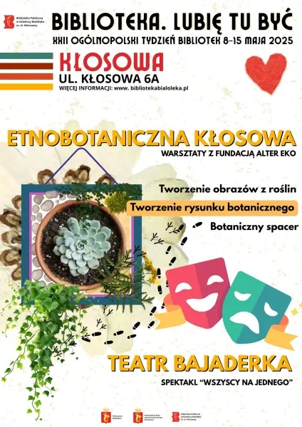 TYDZIEŃ BIBLIOTEK 2025 „Biblioteka. Lubię tu być”