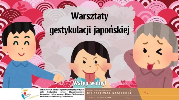 Warsztaty gestykulacji japońskiej 