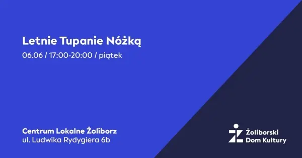 Letnie tupanie nóżką