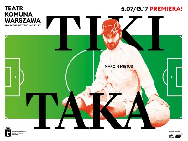 Spektakl plenerowy na boisku: TIKI-TAKA, choreografia Marcin Miętus
