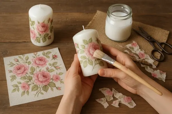 ŚWIECE DECOUPAGE – kreatywne warsztaty dla dzieci w wieku 5-10 lat