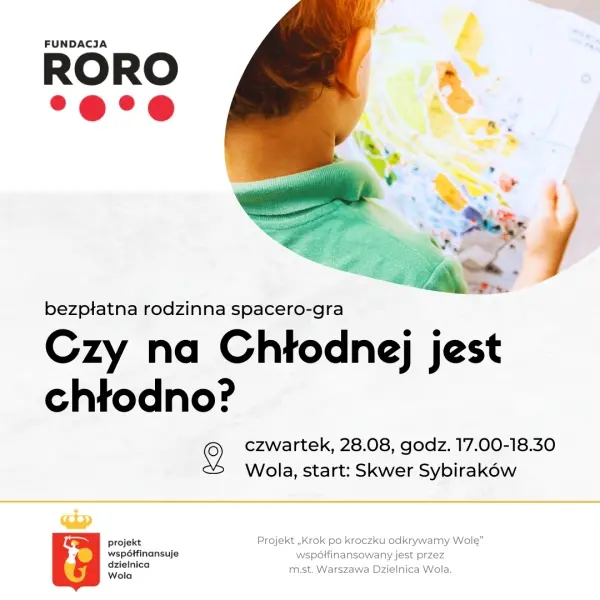 Rodzinna spacero-gra „Czy na Chłodnej jest chłodno?"