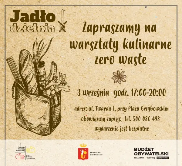 Warsztaty kulinarne zero waste