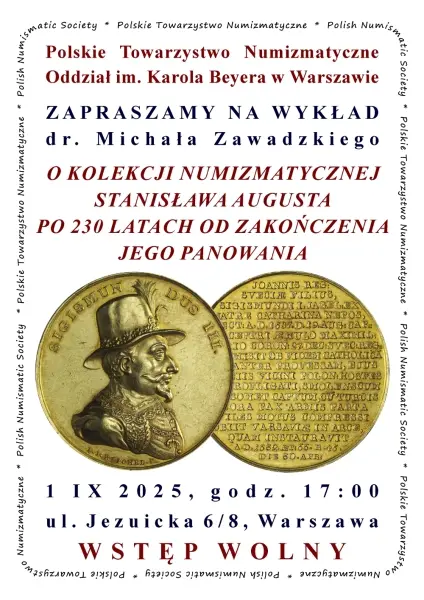 Numizmatyczny wykład dr. Michała Zawadzkiego