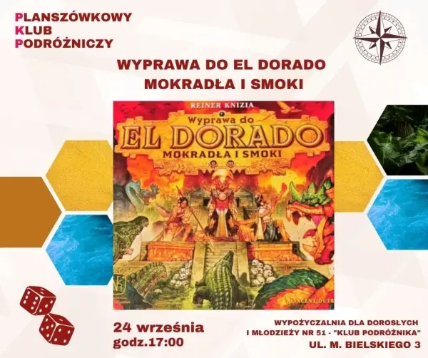 Planszówkowy Klub Podróżniczy (PKP)_Wyprawa do El Dorado. Mokradła i smoki