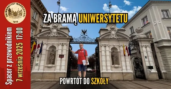 Za bramą Uniwersytetu (spacer z przewodnikiem PTTK)