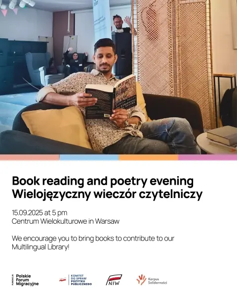 Book reading and poetry evening