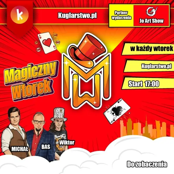 Magiczny Wtorek (wieczór iluzji, zaskoczeń i sekretów magików)