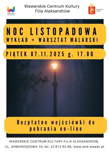 Noc listopadowa - wydarzenie artystyczne