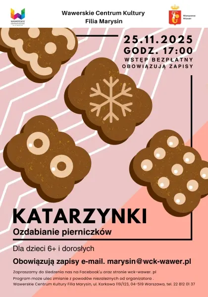 Katarzynki - Warsztaty ozdabiania pierniczków 