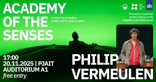 Philip Vermeulen’s open lecture ‘Academy of the senses’