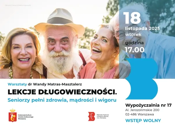 "Lekcje długowieczności" z dr Wandą Matras-Mastalerz