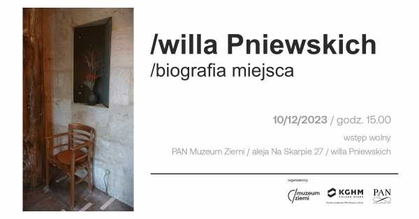 WILLA PNIEWSKICH | BIOGRAFIA MIEJSCA
