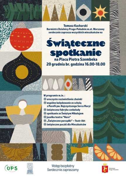Świąteczne spotkanie na Placu Piotra Szembeka