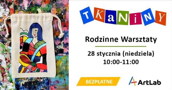 Malowanie na tkaninie - bezpłatne warsztaty