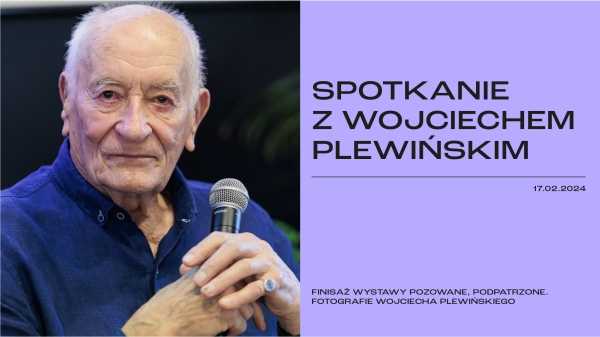 SPOTKANIE Z WOJCIECHEM PLEWIŃSKIM