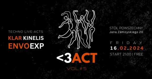 Love Act #5 | techno live act | EnvoExp, Klar Kinelis