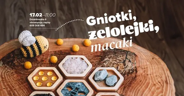 Gniotki, żelolejki, macaki | Warsztaty sensoryczne dla dzieci i rodziców