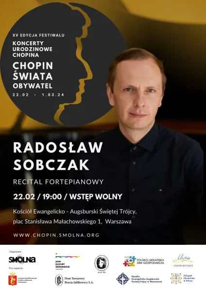 Koncert fortepianowy: Radosław Sobczak 