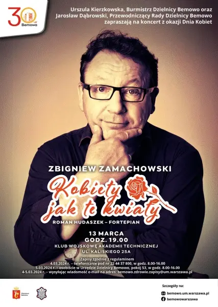 Koncert Zbigniewa Zamachowskiego | Kobiety jak te kwiaty [zapisy]