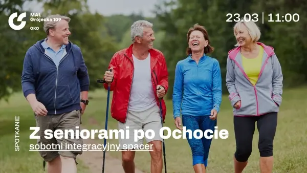 Z seniorami po Ochocie | Spacer 