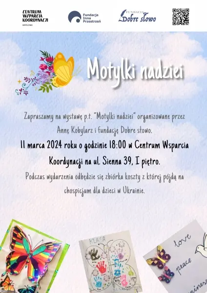 Charytatywna wystawa "Motylki nadziei"