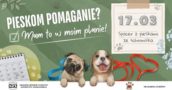 Pieskom pomaganie? Mam to w moim planie