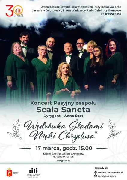 Koncert pasyjny zespołu Scala Sancta pt. "Wędrówka Śladami Męki Chrystusa”