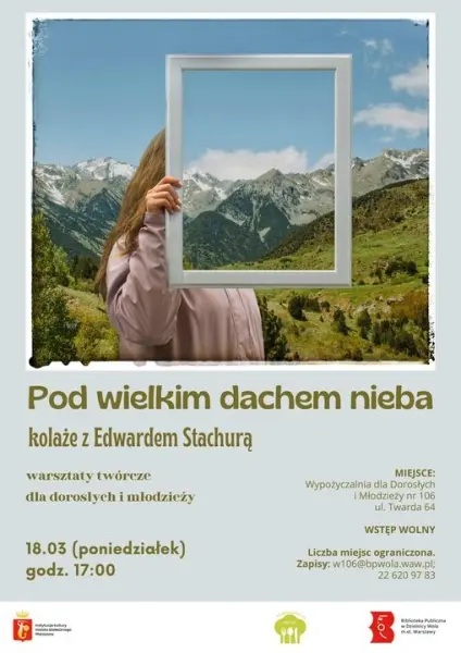 "Pod wielkim dachem nieba" | Kolaże z Edwardem Stachurą