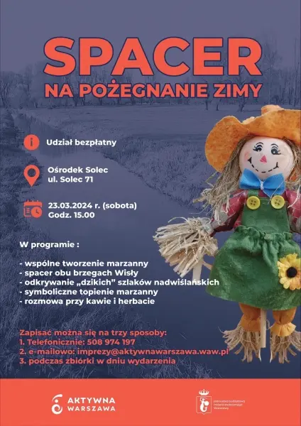 Spacer na pożegnanie zimy