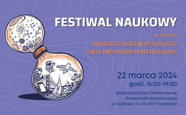 Festiwal Naukowy w ramach Ogólnopolskiego Dnia Inżynierii Materiałowej