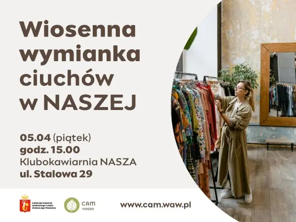 Wiosenna wymianka ciuchów w Klubokawiarni NASZA