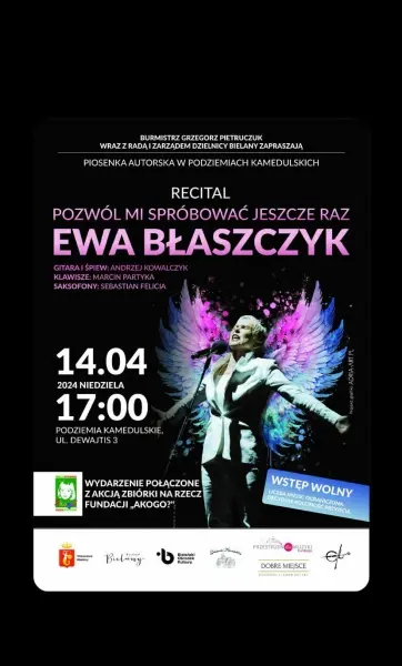 Ewa Błaszczyk. Piosenka Autorska w Podziemiach Kamedulskich