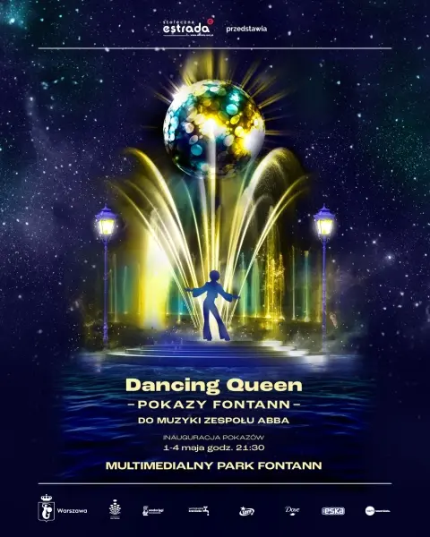 Dancing Queen - inauguracyjne pokazy w Multimedialnym Parku Fontann