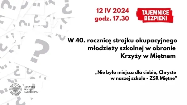 Spotkanie z cyklu „Tajemnice bezpieki” 