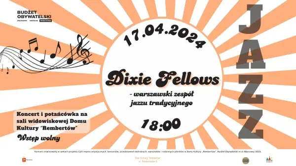 Koncert jazzowy Dixie Fellows | Warszawskiego zespołu jazzu tradycyjnego