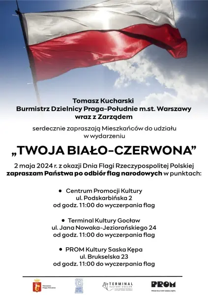 "TWOJA BIAŁO-CZERWONA" | Odbiór flag narodowych