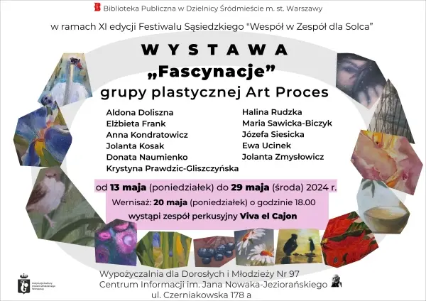 WYSTAWA „Fascynacje" Grupy twórczej ArtProces