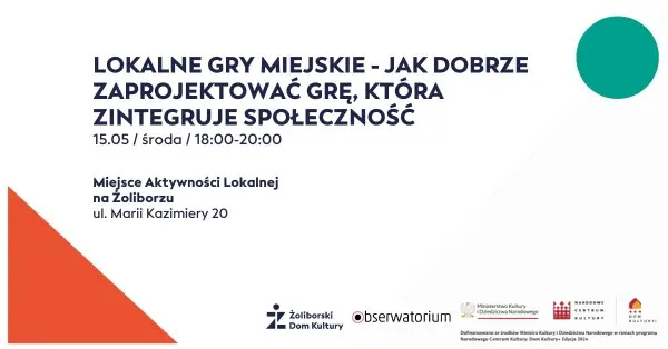 Lokalne gry miejskie | Jak dobrze zaprojektować grę, która zintegruje społeczność