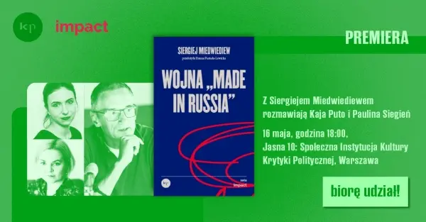 Premiera książki "Wojna made in Russia"