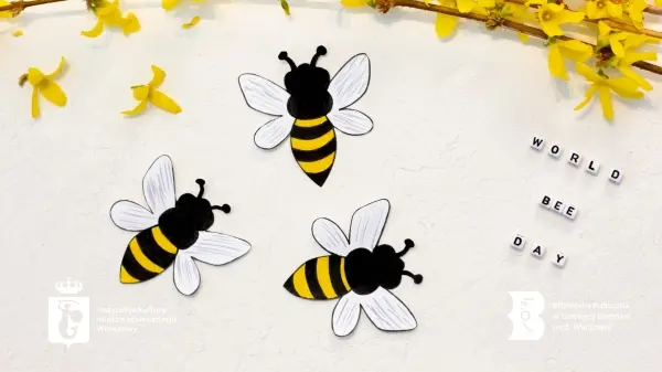 Dzień Pszczoły | Ciekawostki i praca plastyczna dla dzieci 5-10 lat