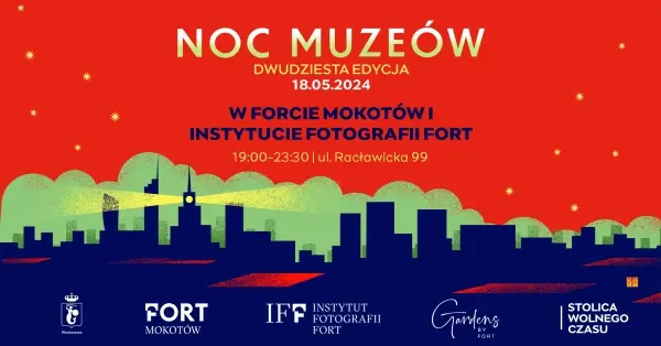 Noc Muzeów w Instytucie Fotografii Fort i Forcie Mokotów 