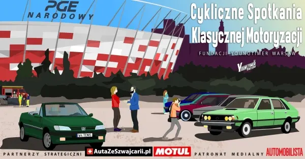 Cykliczne Spotkanie Klasycznej Motoryzacji #2 Fundacji Youngtimer Warsaw 