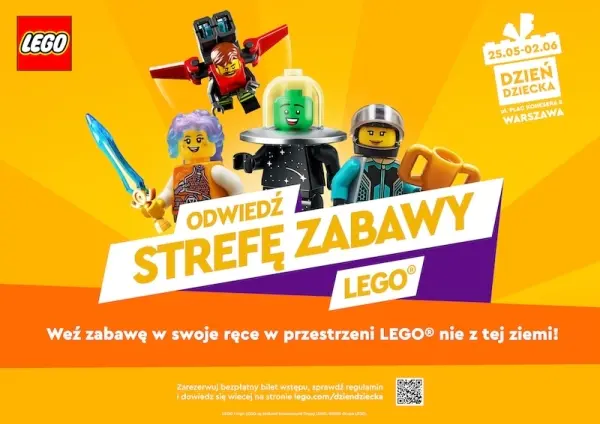Weź zabawę w swoje ręce! Strefa Zabawy LEGO w Warszawie