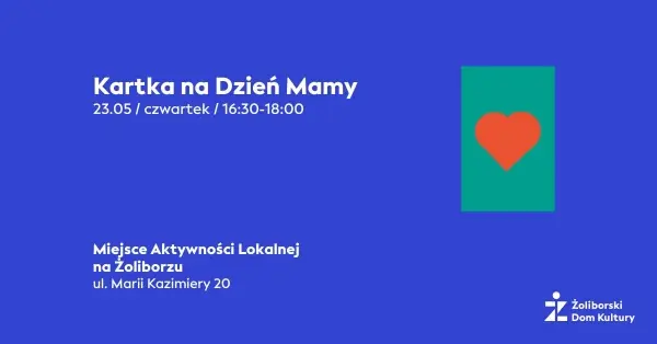 Kartka na Dzień Mamy