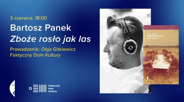 Czarne w FDK: Zboże rosło jak las | Premiera książki Bartosza Panka