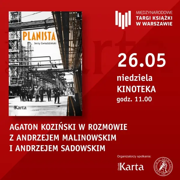 Spotkanie wokół książki „Planista. Cztery dekady wewnątrz gospodarki centralnie sterowanej”