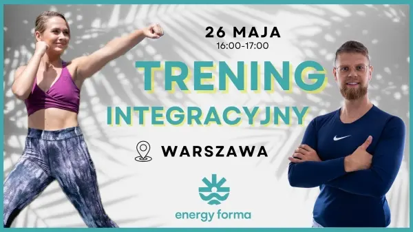 Trening w Warszawie na plaży